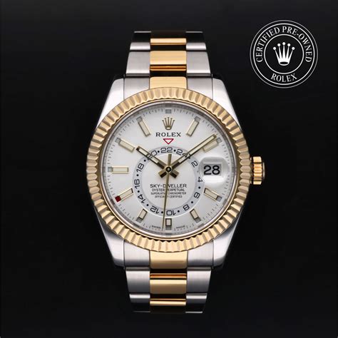 rolex certified pre-owned sky-dweller 42 mm|Rolex Sky-Dweller for sale.